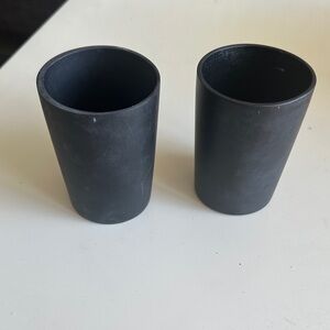 Waterworks Black Matte Tumbler Pair